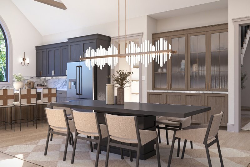 House Plan Design - Interior - Dining Room 1 for Cottage House Plan #455-738 - 4 bed, 3.5 bath