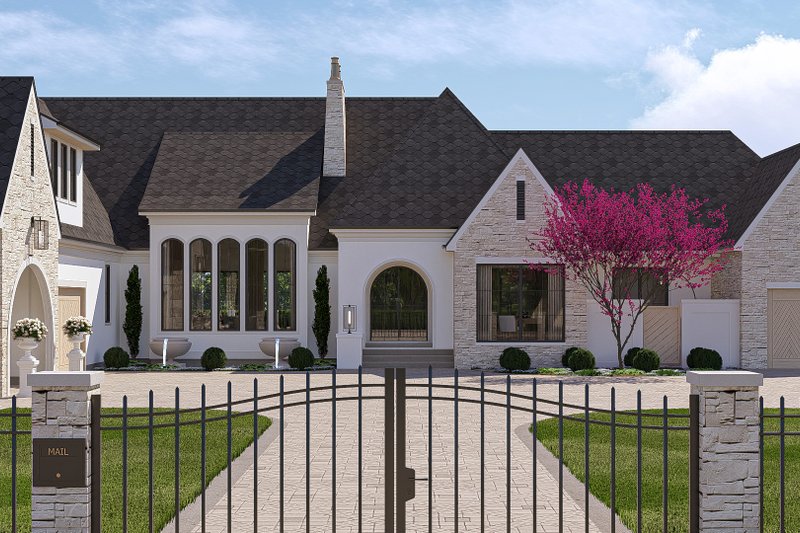 Home Plan - Exterior - Other Elevation 1 for Cottage House Plan #455-562 - 3 bed, 3.5 bath