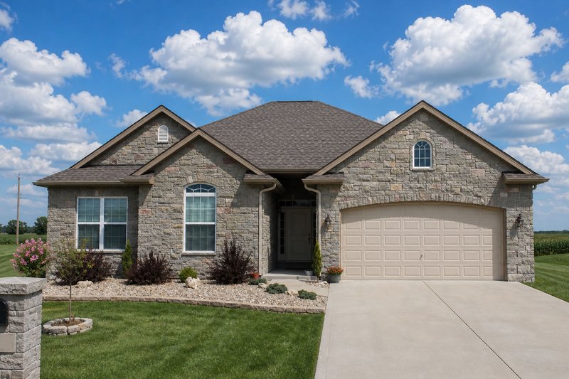 Dream House Plan - Exterior - Front Elevation 6 for Traditional House Plan #20-2123 - 3 bed, 2.5 bath