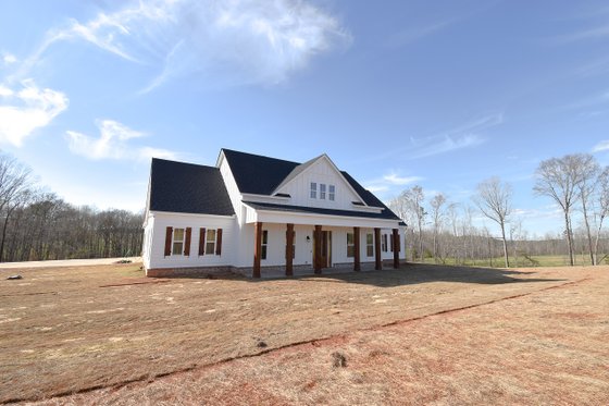 Exterior - Front Elevation 10 for Farmhouse House Plan #430-215 - 4 bed, 3 bath