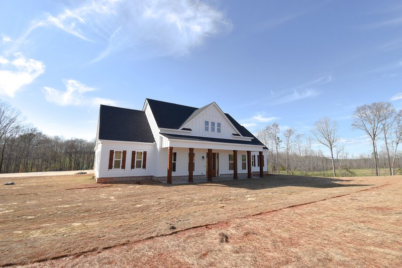 Architectural House Design - Exterior - Front Elevation 10 for Farmhouse House Plan #430-215 - 4 bed, 3 bath