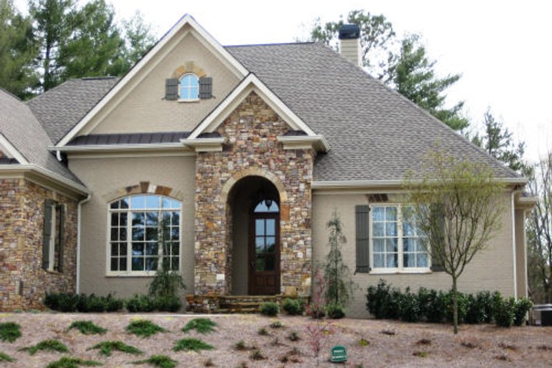 Home Plan - Exterior - Other Elevation 2 for European House Plan #437-48 - 4 bed, 4 bath