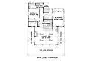 Bungalow Style House Plan - 2 Beds 2 Baths 1176 Sq/Ft Plan #117-1067 