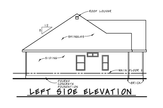 Traditional Exterior - Other Elevation Plan #20-2423