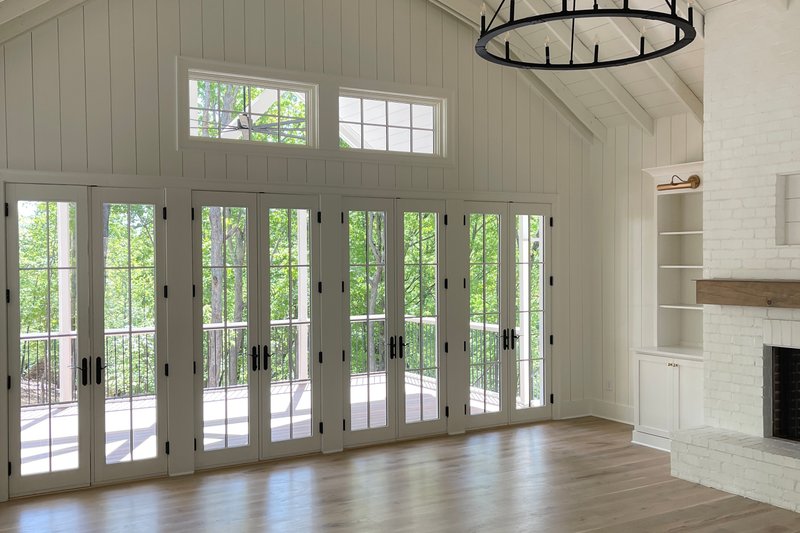 Architectural House Design - Interior - Family Room 1 for Farmhouse House Plan #437-129 - 3 bed, 3.5 bath