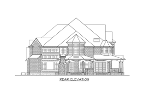 Victorian Style House Plan - 4 Beds 4.5 Baths 5250 Sq/Ft Plan #132-175 ...