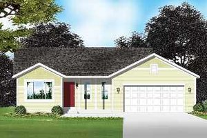 Traditional Exterior - Front Elevation Plan #49-185