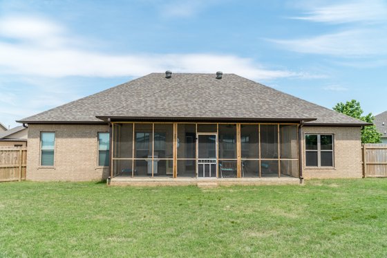 Exterior - Rear Elevation 2 for Craftsman House Plan #17-2569 - 3 bed, 2.5 bath