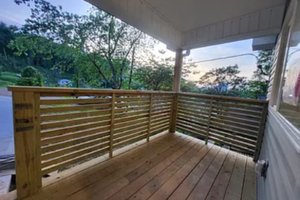 Exterior - Covered Porch for Bungalow House Plan #123-124 - 3 bed, 2 bath