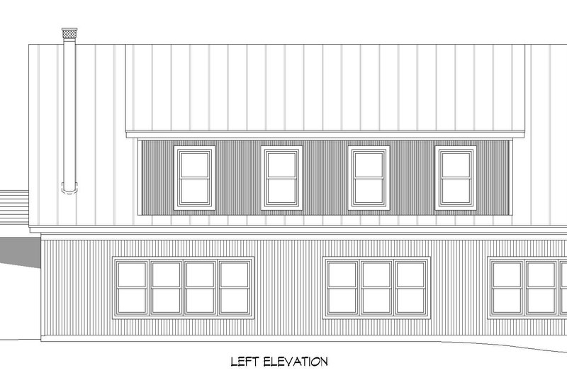 Architectural House Design - Exterior - Other Elevation for Country House Plan #932-674 - 1 bed, 2 bath