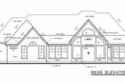 Traditional Style House Plan - 4 Beds 3 Baths 2040 Sq/Ft Plan #20-684 
