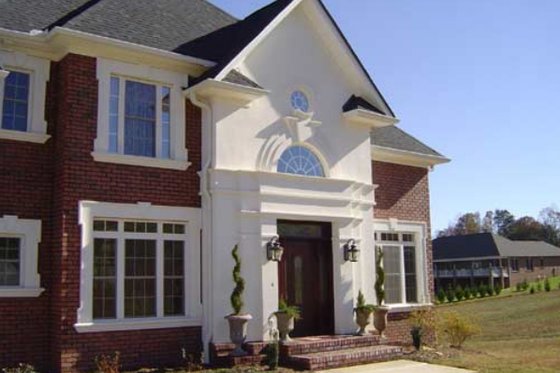 Exterior - Other Elevation 3 for Colonial House Plan #119-128 - 4 bed, 3 bath