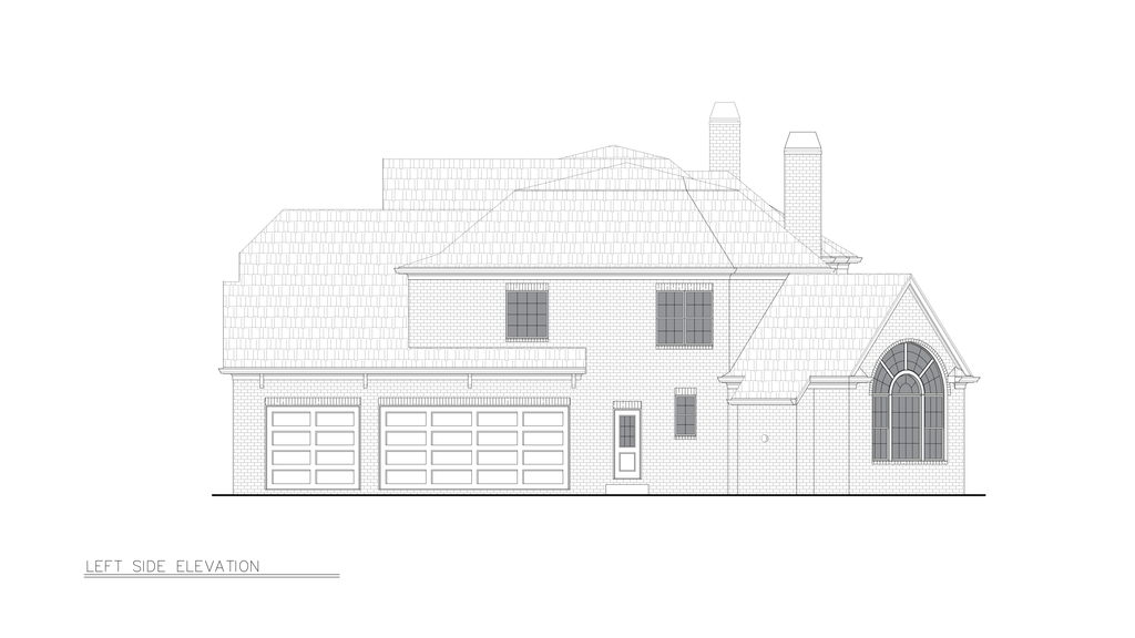 Exterior - Other Elevation for Traditional House Plan #54-704 - 5 bed, 4 bath