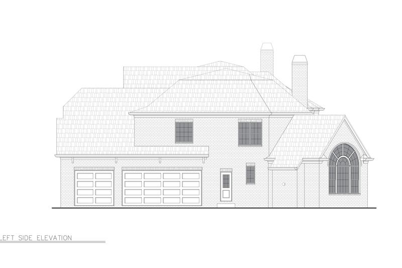 Architectural House Design - Exterior - Other Elevation for Traditional House Plan #54-704 - 5 bed, 4 bath