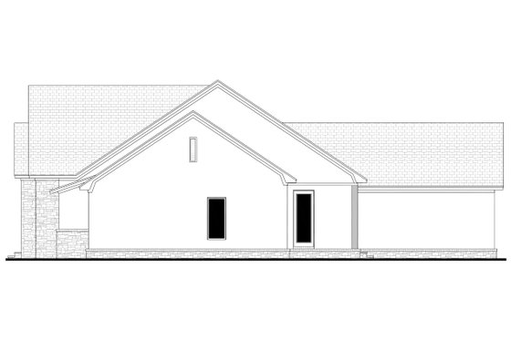 Exterior - Other Elevation 1 for Traditional House Plan #430-311 - 3 bed, 2.5 bath