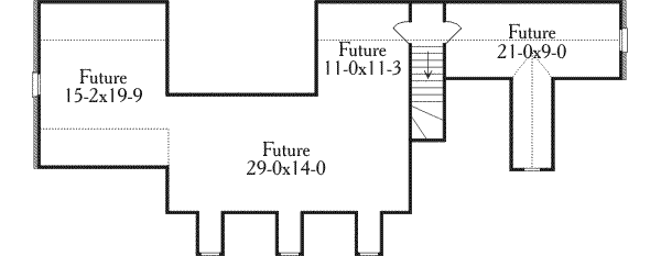 Dream House Plan - Colonial Floor Plan - Other Floor Plan #406-256