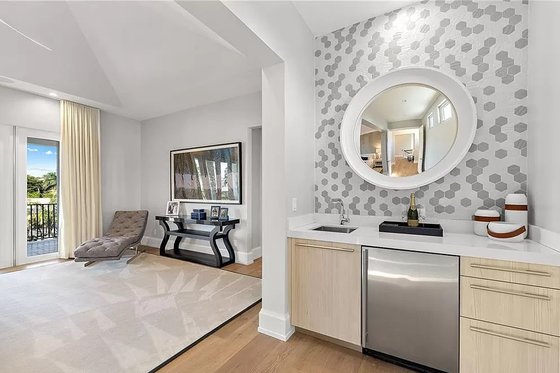 Interior - Master Bedroom 1 for Contemporary House Plan #548-57 - 5 bed, 5 bath