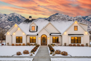 Exterior - Front Elevation 3 for Farmhouse House Plan #1096-153 - 4 bed, 3.5 bath