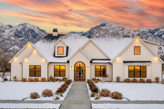 Exterior - Front Elevation 3 for Farmhouse House Plan #1096-153 - 4 bed, 3.5 bath