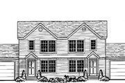 Traditional Style House Plan - 2 Beds 2.5 Baths 1864 Sq/Ft Plan #303-385 