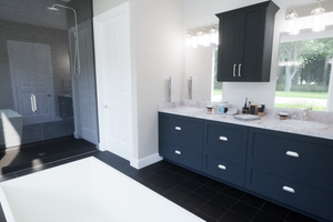 Interior - Master Bathroom for Barndominium House Plan #1116-14 - 4 bed, 2.5 bath