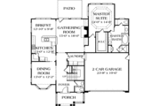 Colonial Style House Plan - 3 Beds 2.5 Baths 2808 Sq/Ft Plan #453-88 