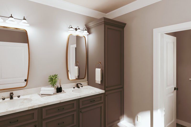 Dream House Plan - Interior - Master Bathroom for Southern House Plan #44-189 - 3 bed, 2.5 bath