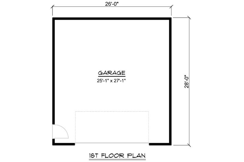 Dream House Plan - Floor Plan - Main Floor for Traditional House Plan #1064-137, 0 bath
