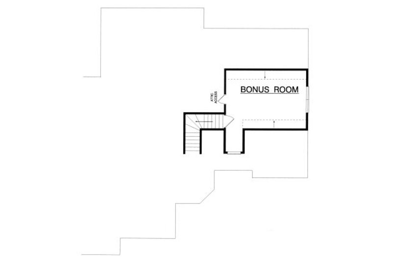 House Plan Design - Floor Plan - Upper Floor for Traditional House Plan #40-388 - 3 bed, 2.5 bath