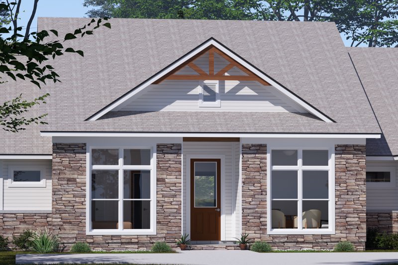 Home Plan - Exterior - Other Elevation for Craftsman House Plan #513-2336 - 4 bed, 3 bath
