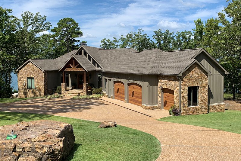Dream House Plan - Exterior - Front Elevation 6 for Craftsman House Plan #923-43 - 4 bed, 4.5 bath