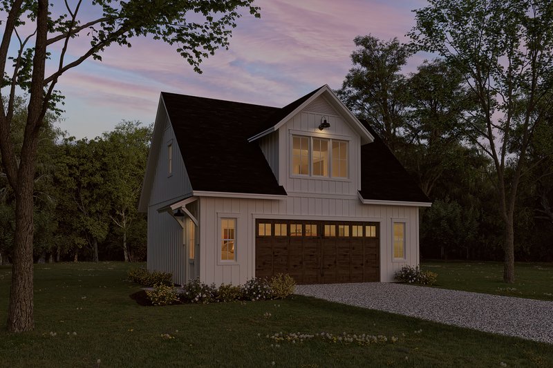 Dream House Plan - Exterior - Front Elevation 3 for Farmhouse House Plan #430-293 - 1 bed, 1 bath