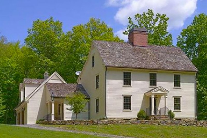 Dream House Plan - Exterior - Front Elevation 3 for Colonial House Plan #137-207 - 3 bed, 2 bath