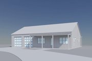 Barndominium Style House Plan - 2 Beds 2 Baths 1260 Sq/Ft Plan #430-403 User 