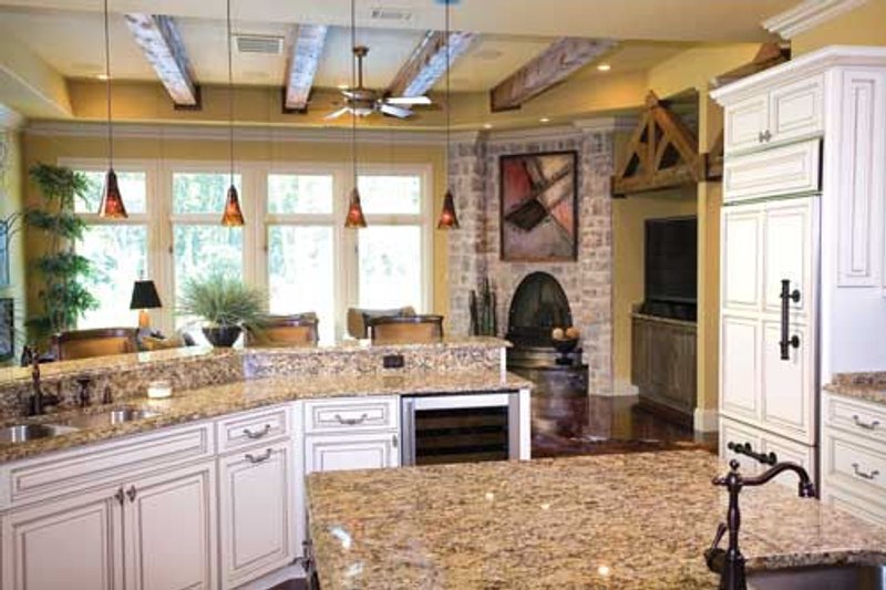 Home Plan - Photo 2 for European House Plan #17-628 - 3 bed, 3.5 bath