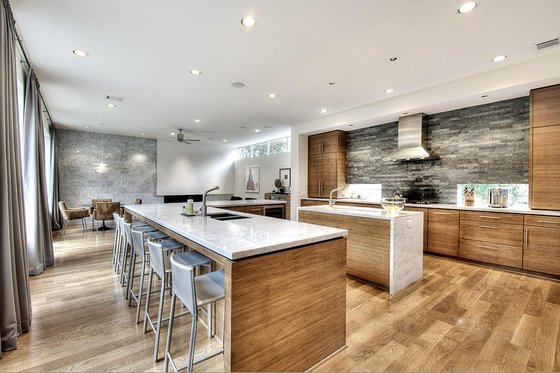 Interior - Kitchen for Modern House Plan #449-13 - 4 bed, 4.5 bath