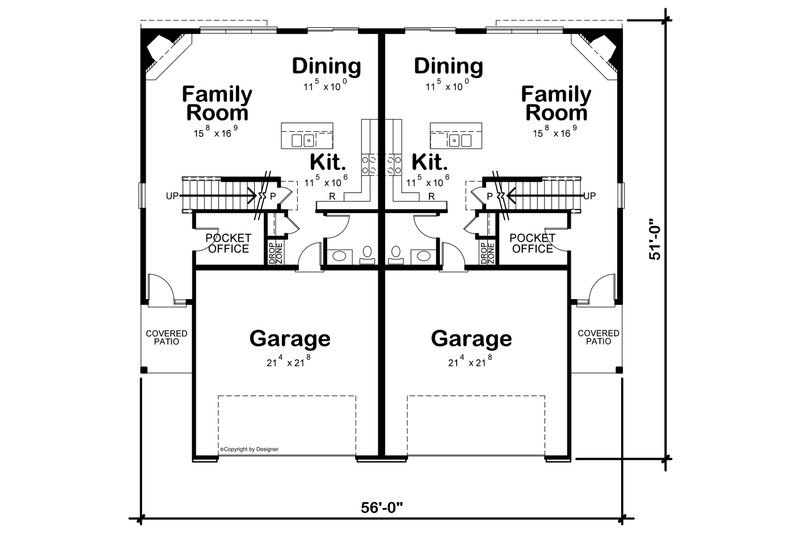 Dream House Plan - Floor Plan - Main Floor for Traditional House Plan #20-2466 - 6 bed, 5.5 bath