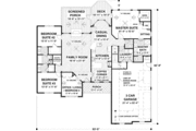 Craftsman Style House Plan - 3 Beds 2.5 Baths 2000 Sq/Ft Plan #56-568 
