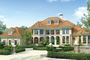Mediterranean Style House Plan - 4 Beds 3.5 Baths 4759 Sq/Ft Plan #930-42 