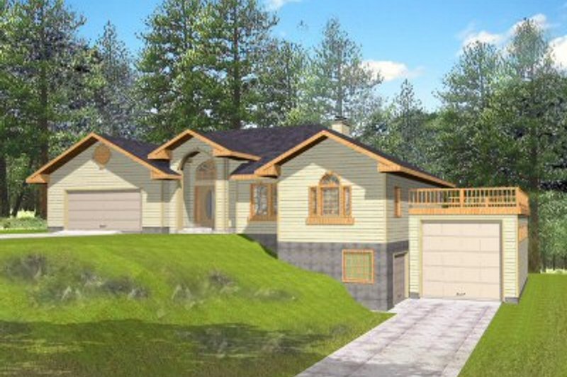 Dream House Plan - Traditional Exterior - Front Elevation Plan #117-144