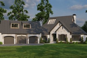 Traditional Exterior - Front Elevation Plan #17-2385