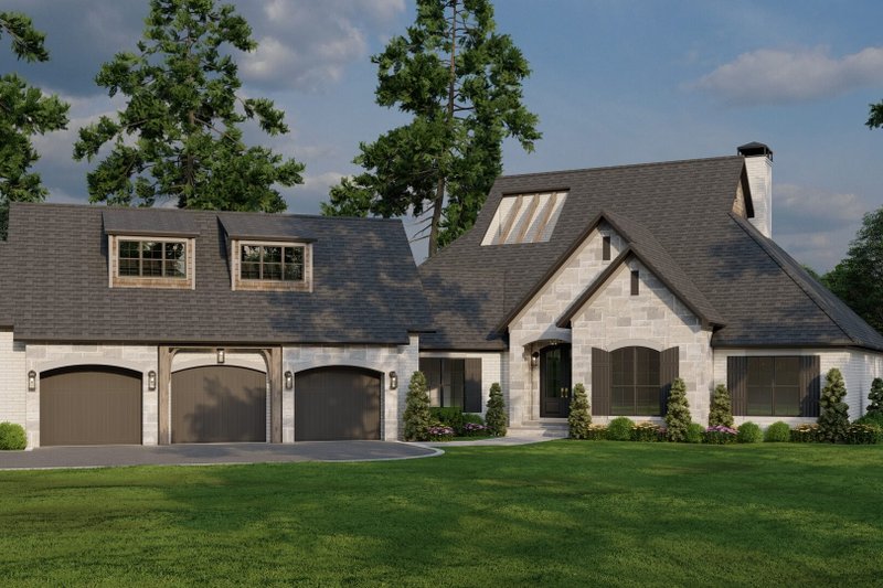 Dream House Plan - Traditional Exterior - Front Elevation Plan #17-2385