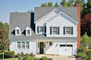 Country Exterior - Front Elevation Plan #3-263