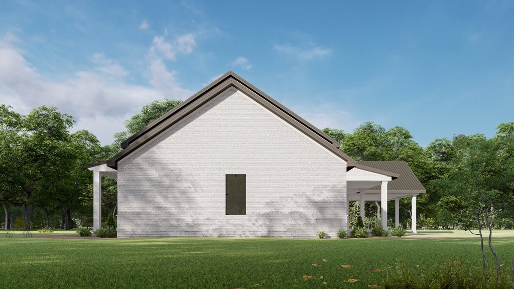 Exterior - Other Elevation 1 for Farmhouse House Plan #1092-72 - 3 bed, 3.5 bath