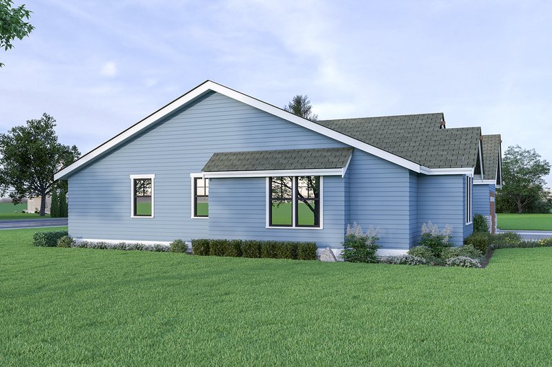 Dream House Plan - Left Side