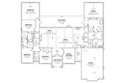 Tudor Style House Plan - 4 Beds 4.5 Baths 4001 Sq/Ft Plan #1096-15 