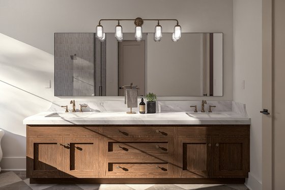 Interior - Master Bathroom for Cottage House Plan #455-678 - 3 bed, 2.5 bath