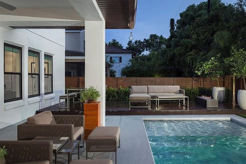 Architectural House Design - Exterior - Outdoor Living 1 for Contemporary House Plan #1058-180 - 4 bed, 3.5 bath