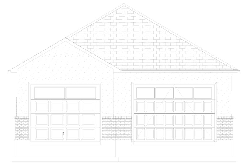 Architectural House Design - Exterior - Front Elevation 4 for Traditional House Plan #1060-126, 1 bath