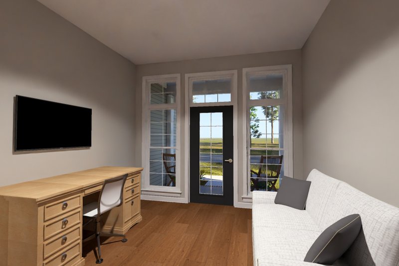 Architectural House Design - Interior - Entry for Craftsman House Plan #513-2432 - 3 bed, 2 bath